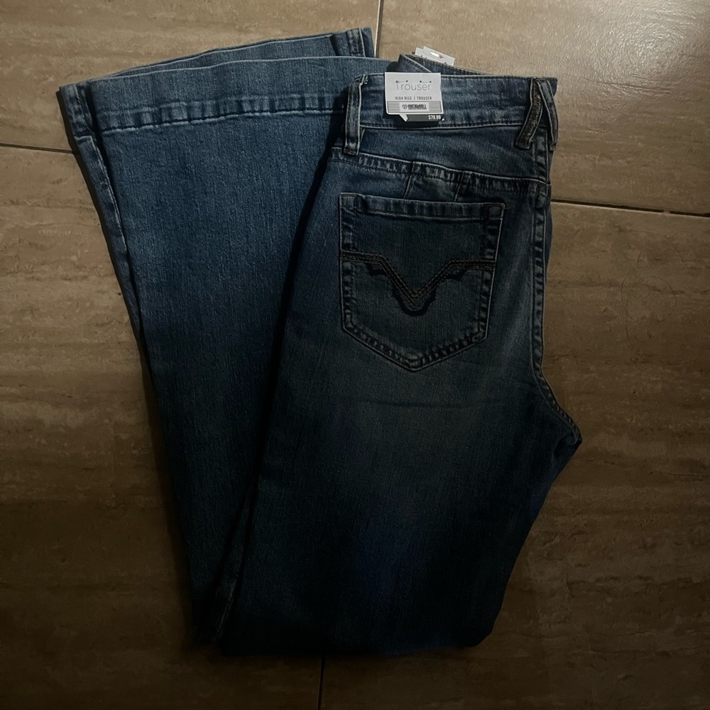 Womems Rock and Roll Trouser Blue Jean